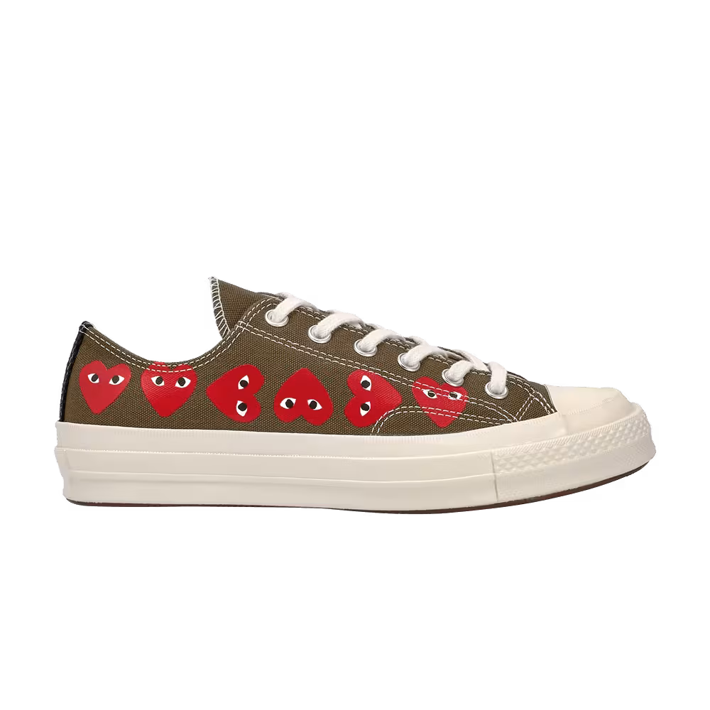 Comme des Garçons Play x Converse Chuck 70 Low Top Multi Heart