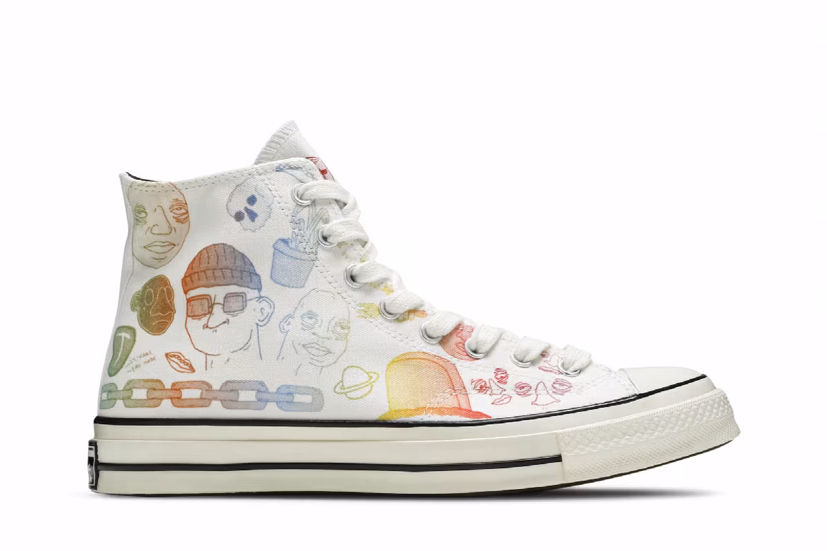Tyler, the Creator x Foot Locker x Converse Chuck 70 Artist Series, view 2