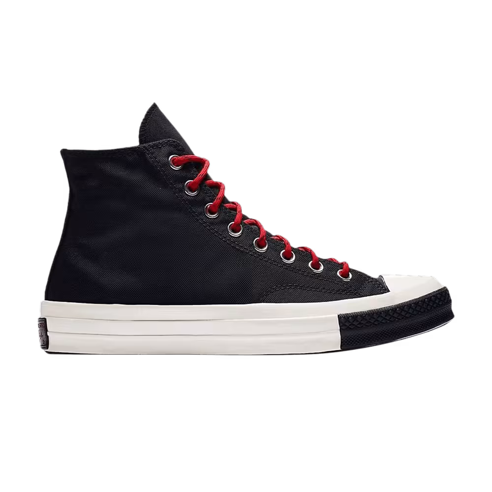 Converse Chuck 70 Trek Tech High Black Enamel Red