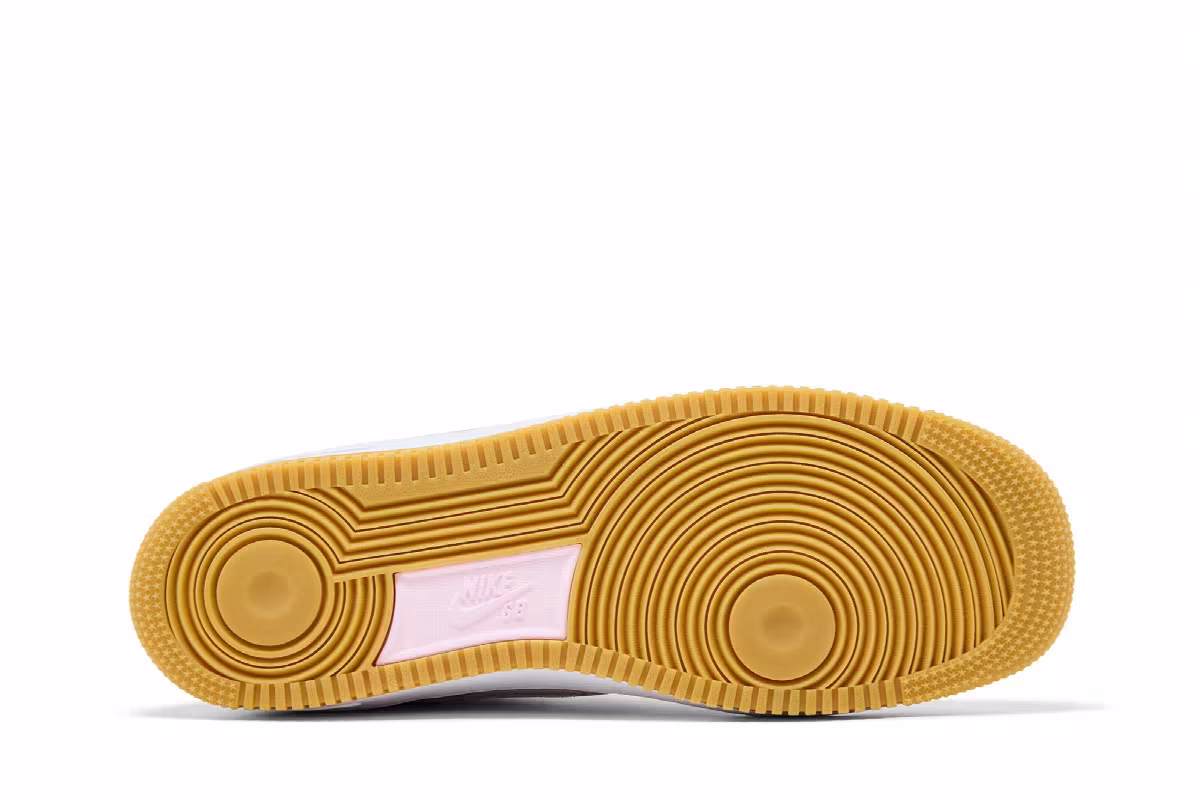 Nike SB Air Force 1 Low Light Orewood Brown Pink, view 5