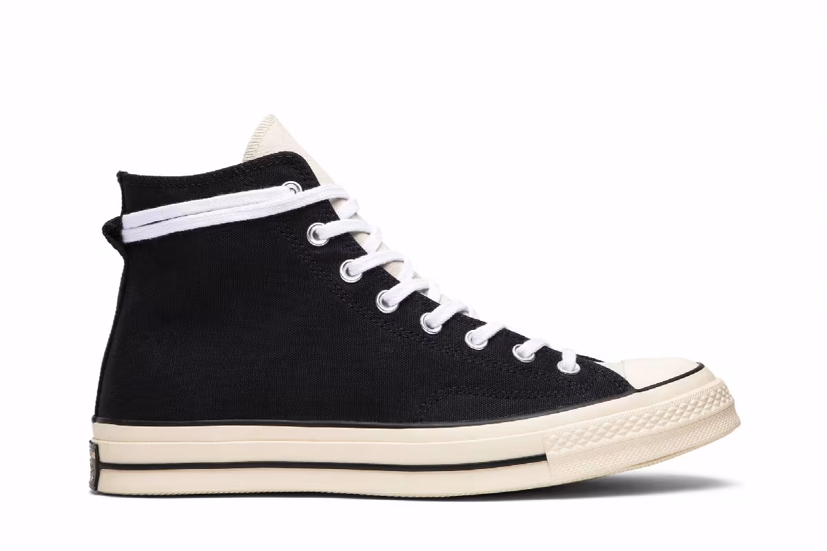 Fear of God x Converse Chuck 70 Hi Black, view 2