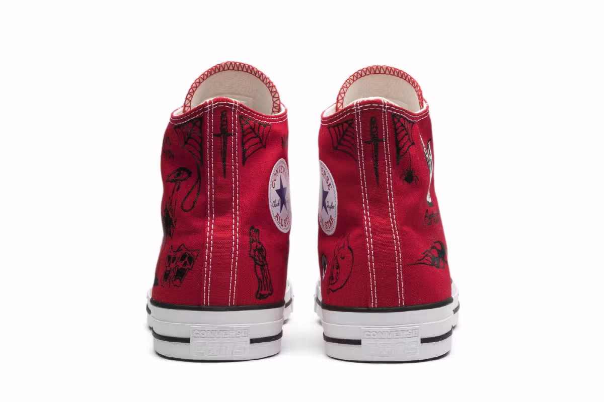 Sean Pablo x Converse Chuck Taylor All Star Pro Hi Red, view 7