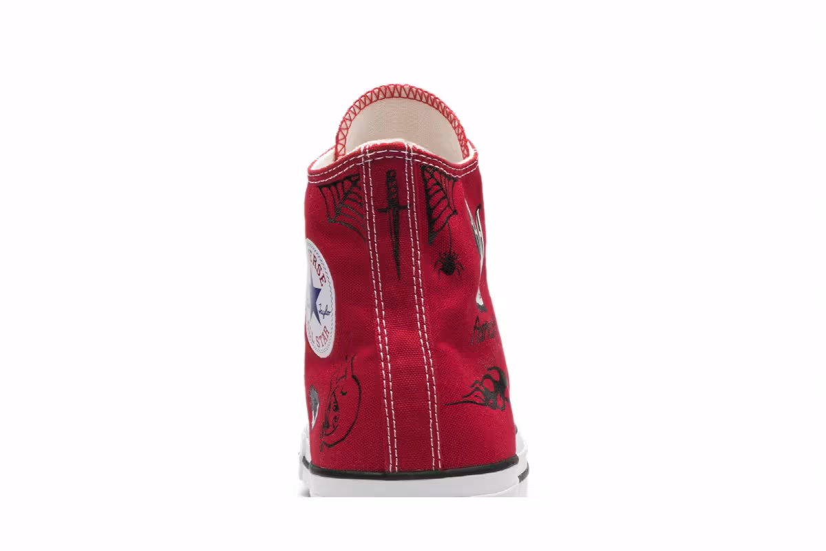 Sean Pablo x Converse Chuck Taylor All Star Pro Hi Red, view 8