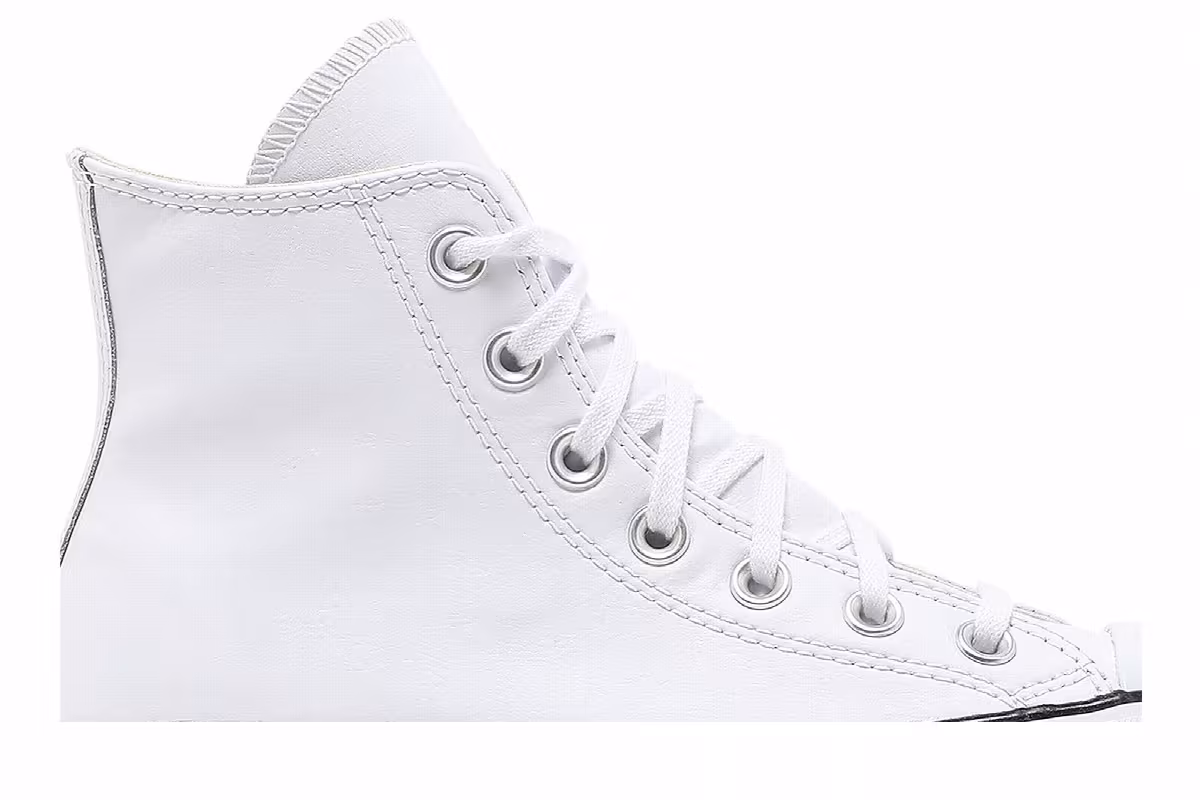 Converse Women's Chuck Taylor All Star Lift High White, view 3