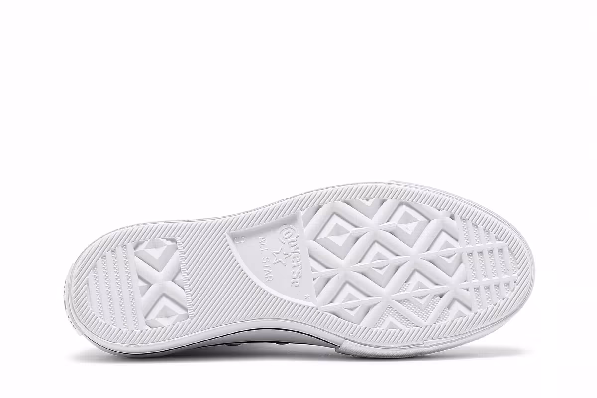 Converse Women's Chuck Taylor All Star Lift High White, view 5