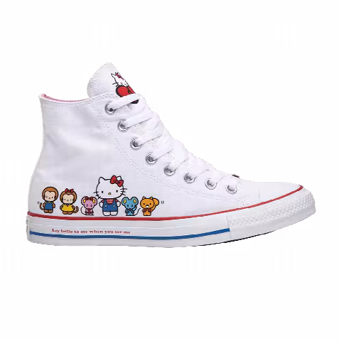 Hello Kitty x Converse Chuck Taylor All Star Canvas Hi 'White'