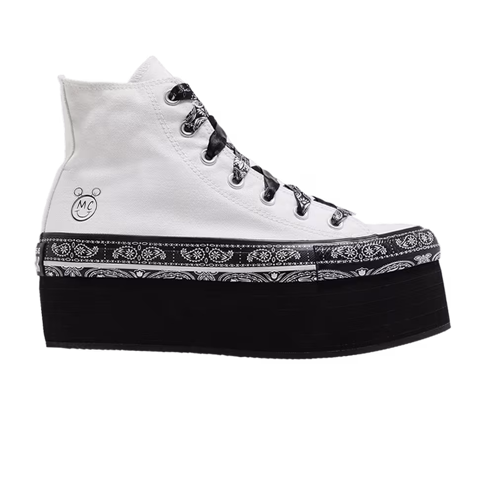 Miley Cyrus x Converse Women's Chuck Taylor All Star Platform Hi White