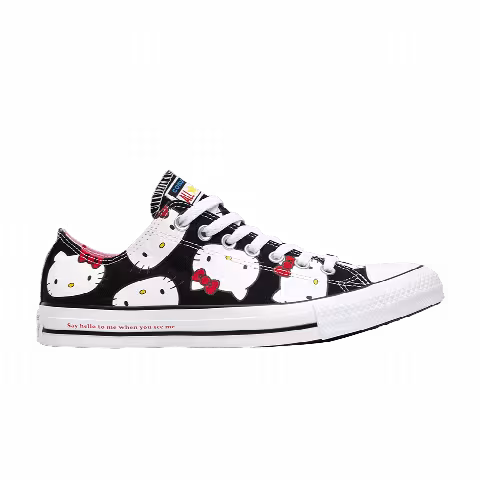 Hello Kitty x Converse Chuck Taylor All Star Canvas Ox 'Black'