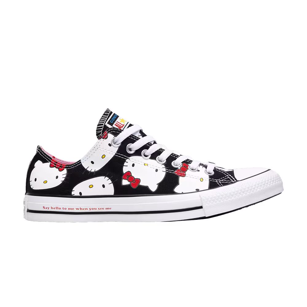 Hello Kitty x Converse Chuck Taylor All Star Canvas Ox Black