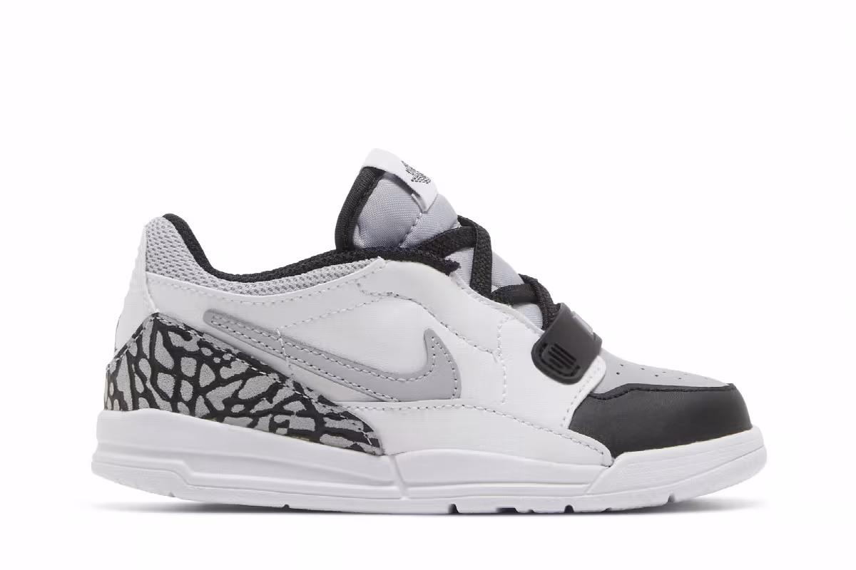 Air Jordan Legacy 312 Low TD White Wolf Grey, view 2