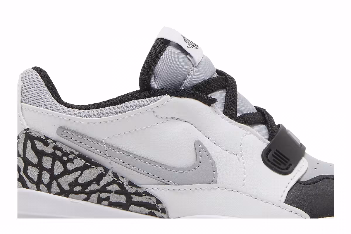 Air Jordan Legacy 312 Low TD White Wolf Grey, view 3