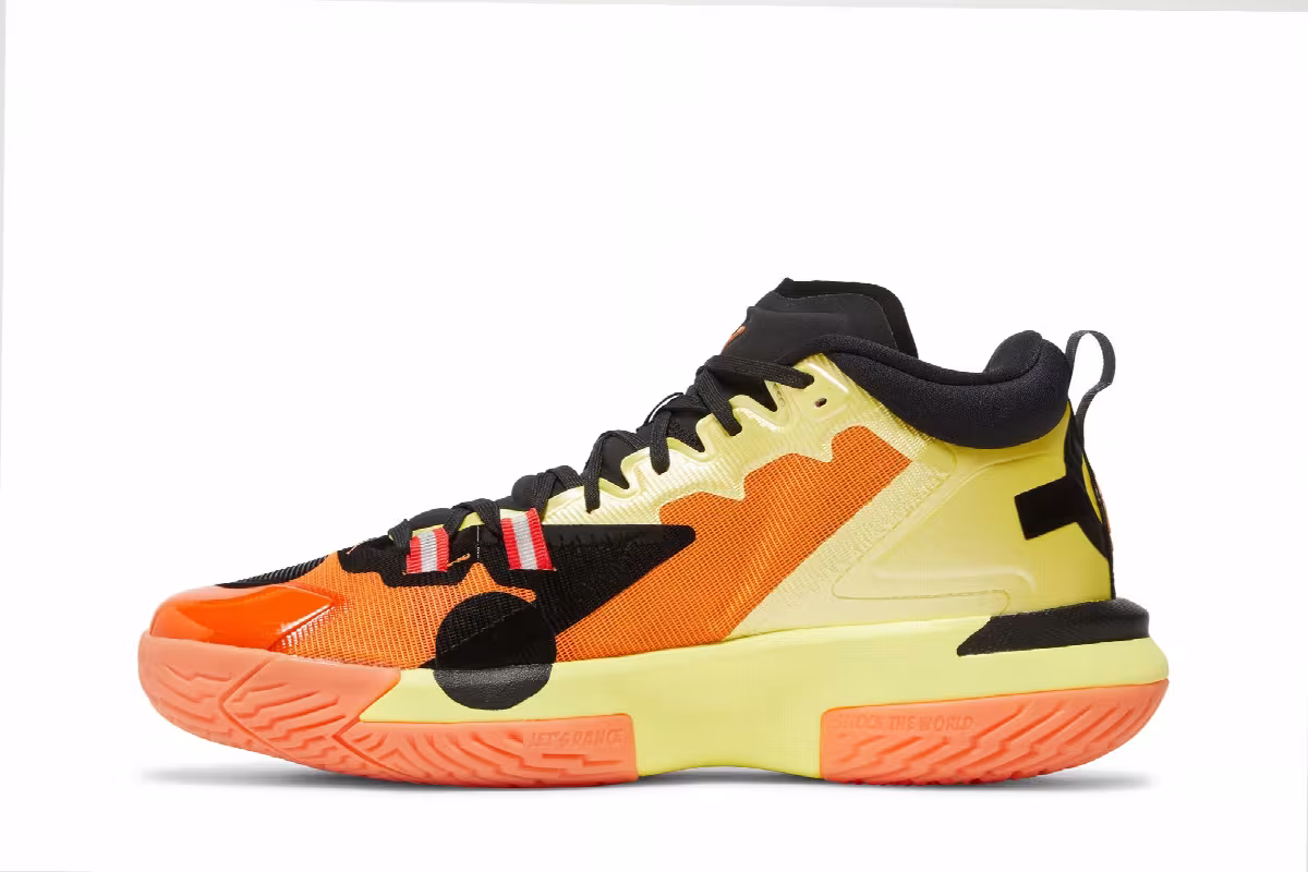 Naruto x Air Jordan Jordan Zion 1 SP PF Kyuubi, view 4