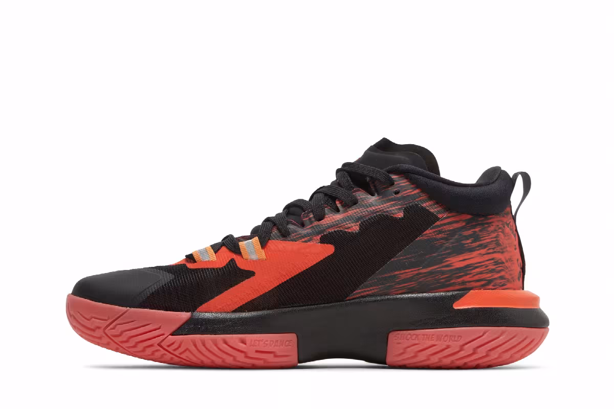 Naruto x Air Jordan Jordan Zion 1 SP Nine Tails, view 4