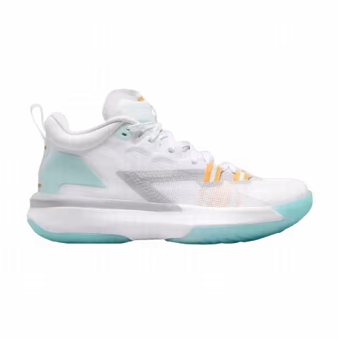 Air Jordan Zion 1 GS 'White Dynamic Turquoise'