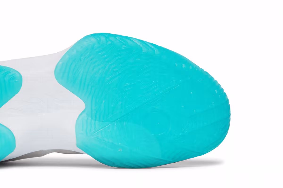 Air Jordan Zion 1 PF White Dynamic Turquoise, view 6