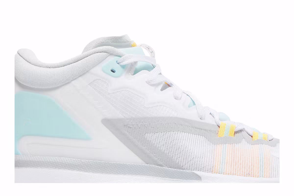 Air Jordan Zion 1 White Dynamic Turquoise, view 3