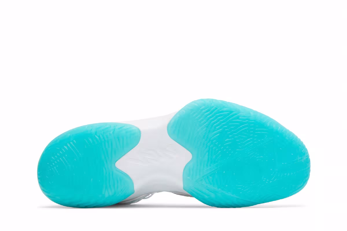 Air Jordan Zion 1 White Dynamic Turquoise, view 5