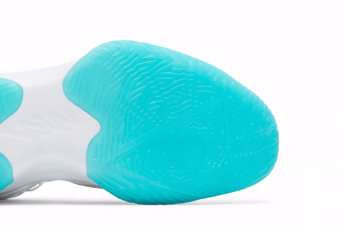 Air Jordan Zion 1 White Dynamic Turquoise, view 6