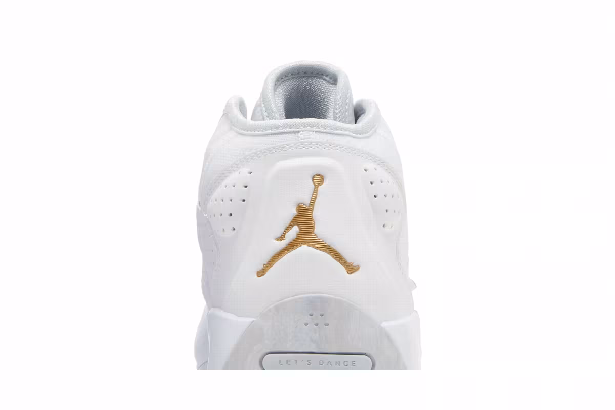 Air Jordan Zion 2 TB White Metallic Gold, view 8