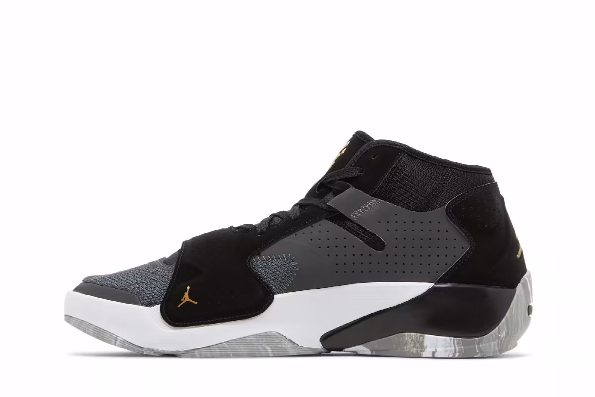 Air Jordan Zion 2 TB Black Metallic Gold, view 4