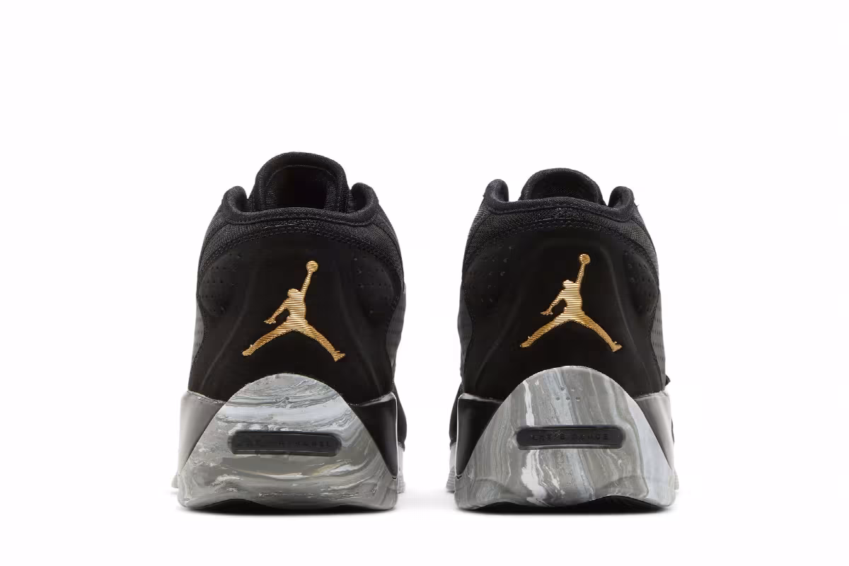 Air Jordan Zion 2 TB Black Metallic Gold, view 7