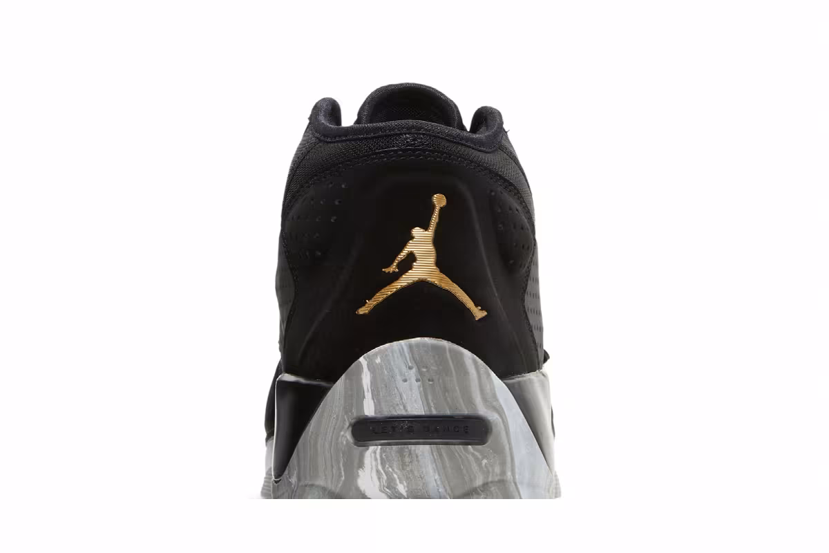 Air Jordan Zion 2 TB Black Metallic Gold, view 8