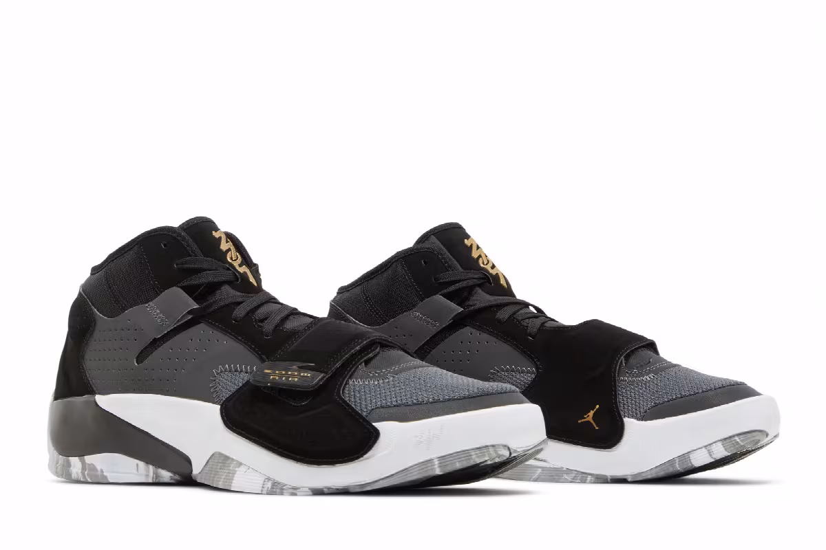 Air Jordan Zion 2 TB Black Metallic Gold, view 9