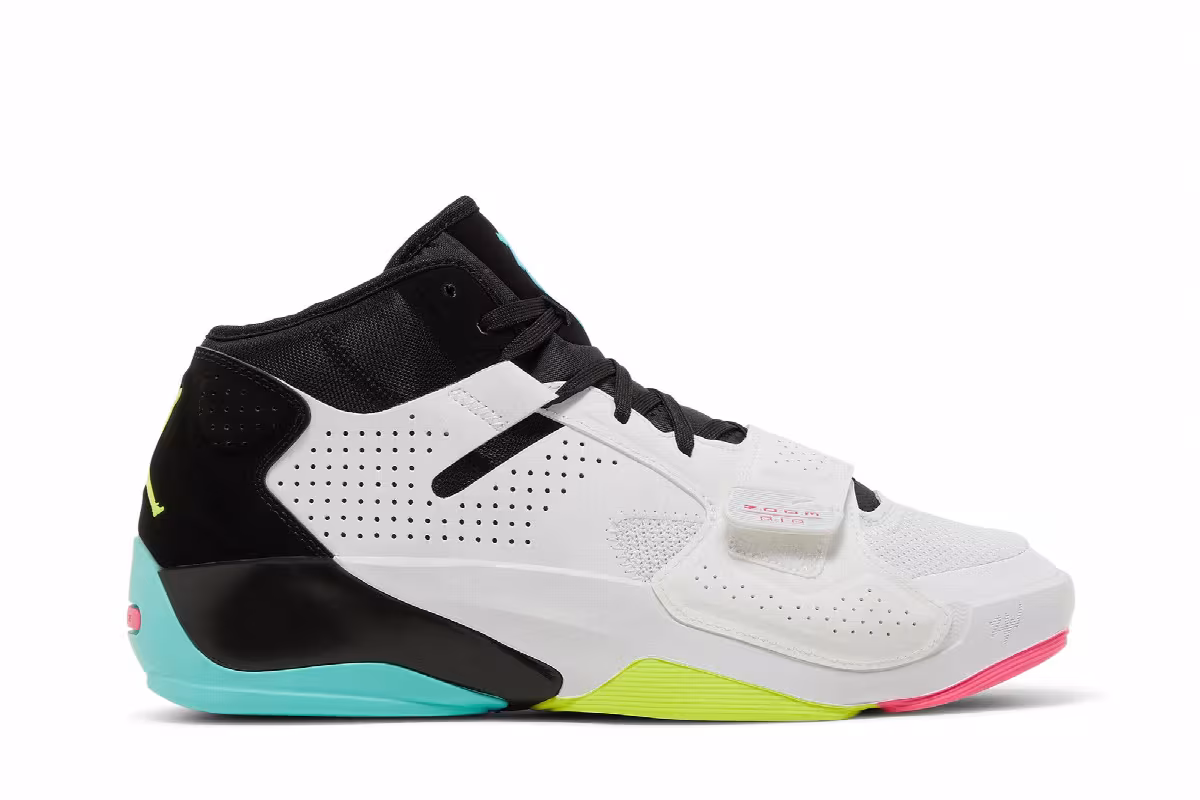 Air Jordan Zion 2 Dynamic Turquoise, view 2