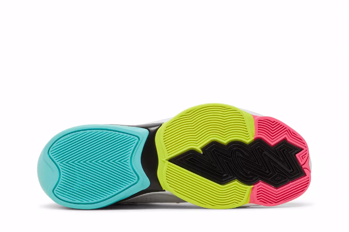 Air Jordan Zion 2 Dynamic Turquoise, view 5