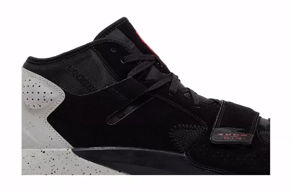 Air Jordan Zion 2 Black Cement, view 3