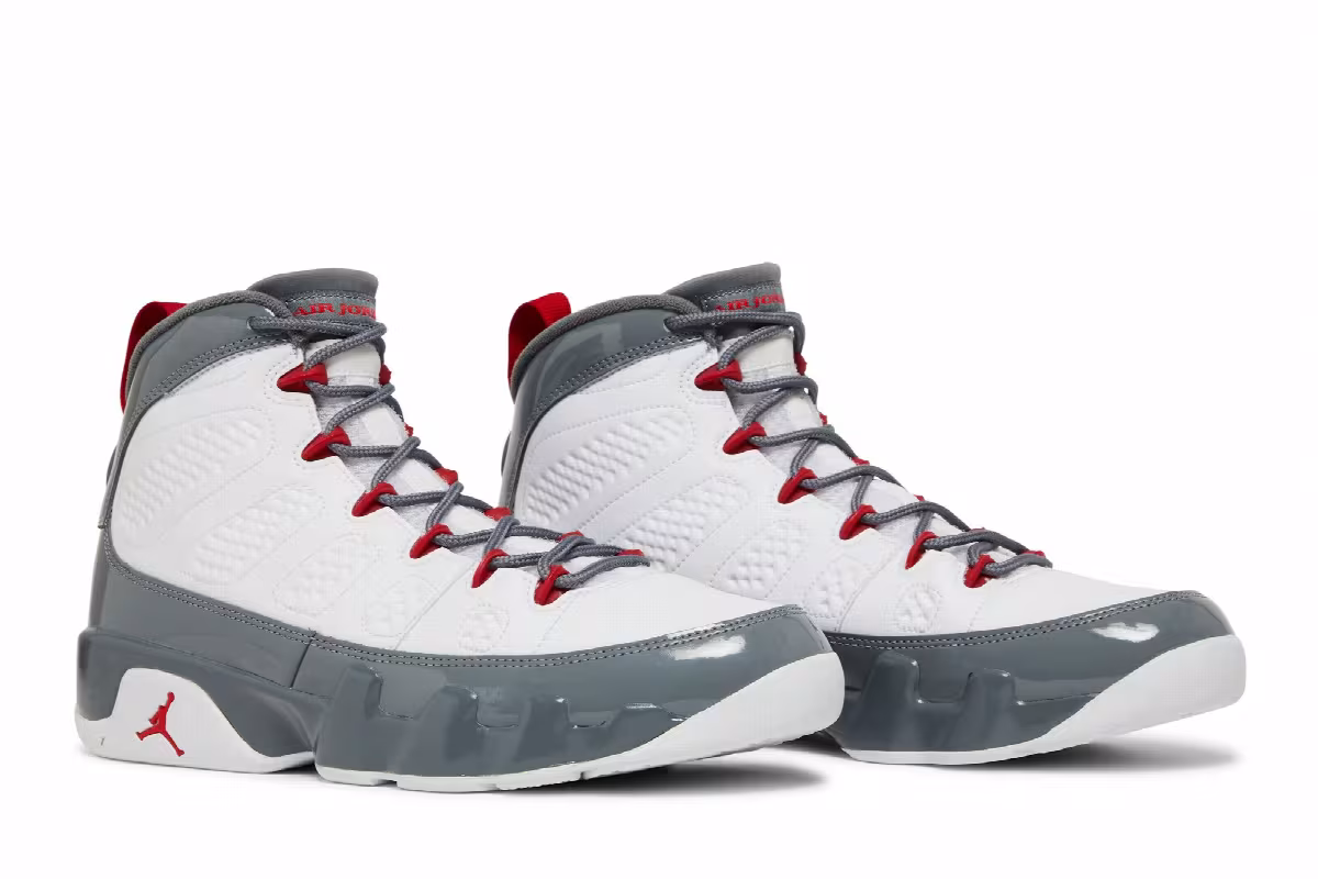 Air Jordan 9 Fire Red, view 9