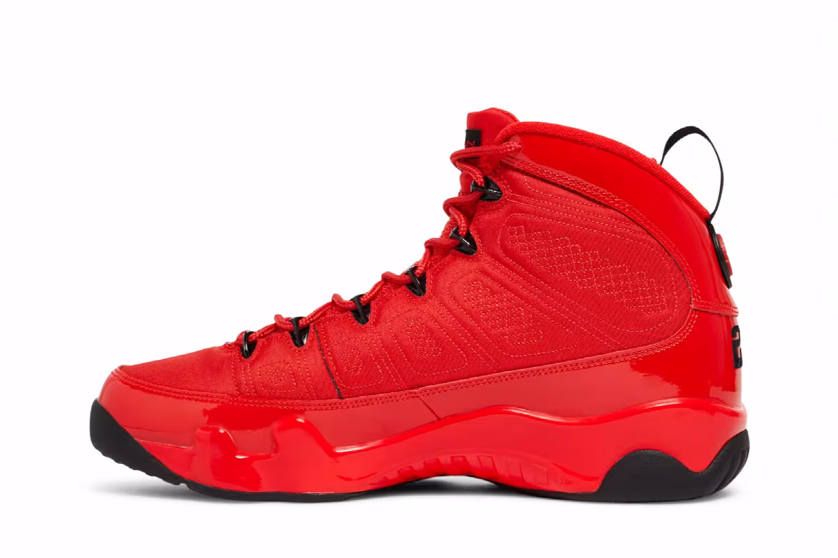 Air Jordan 9 Chile Red, view 4