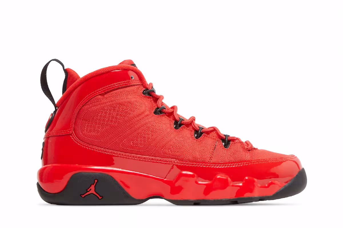 Air Jordan 9 BG Chile Red, view 2