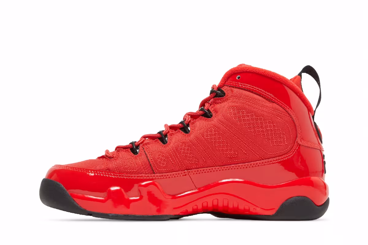 Air Jordan 9 BG Chile Red, view 4