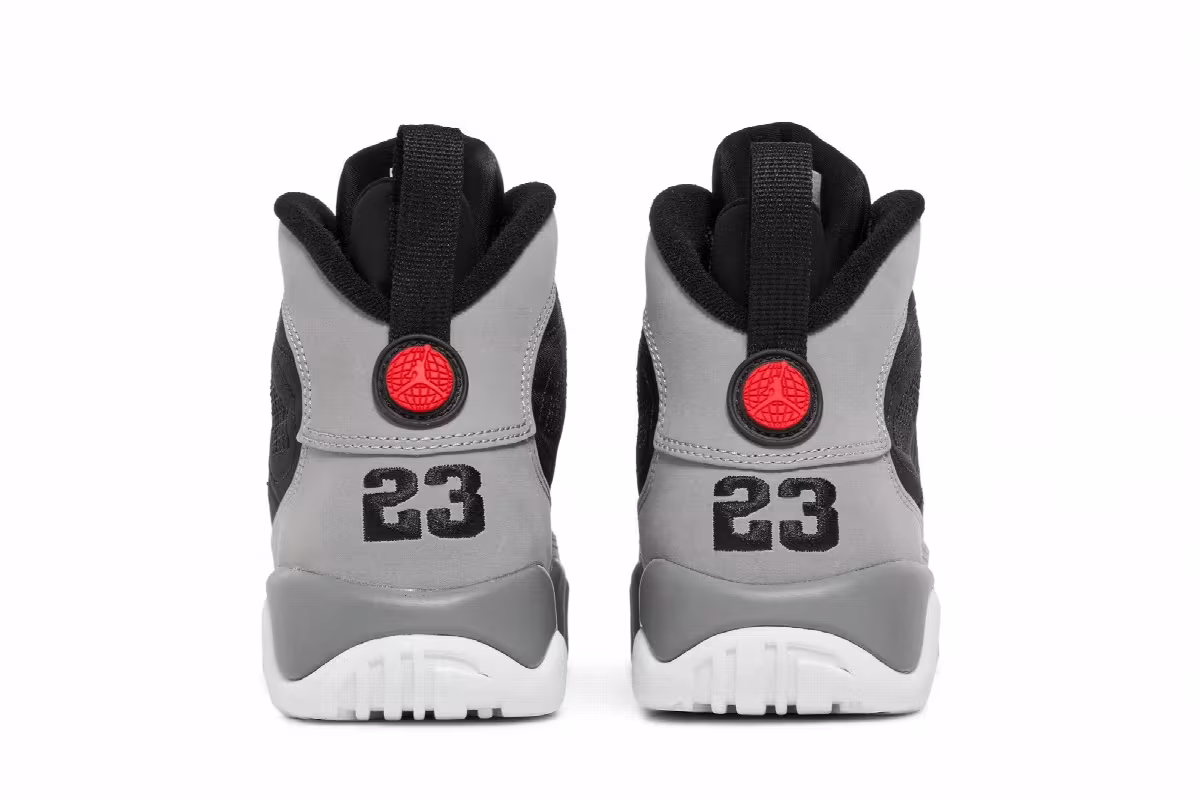 Air Jordan 9 GS Particle Grey, view 7