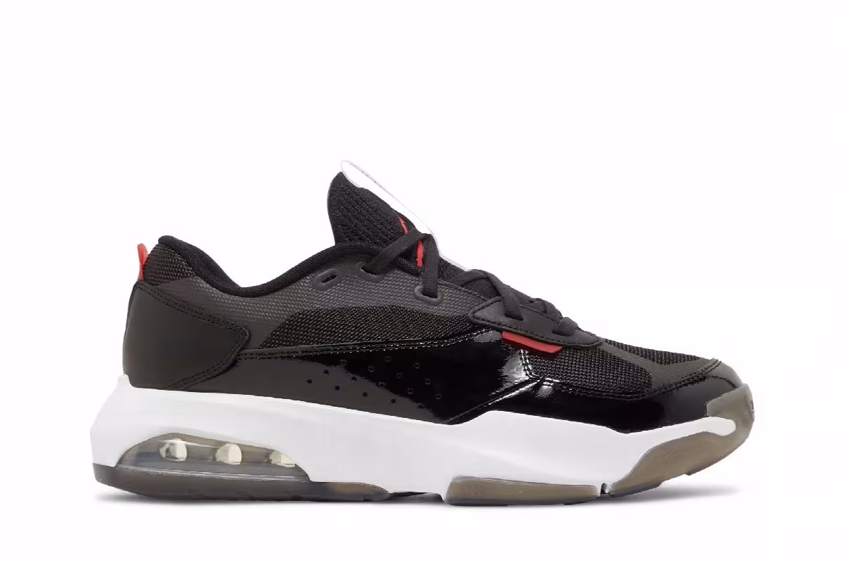 Air Jordan Air 200E Black White Fire Red, view 2