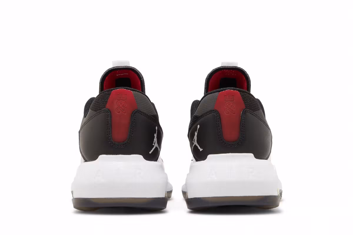 Air Jordan Air 200E Black White Fire Red, view 7
