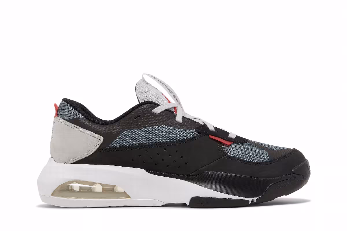 Air Jordan Air 200E Black University Red, view 2