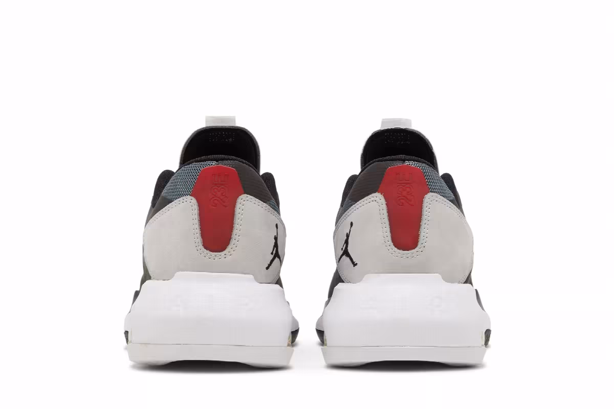 Air Jordan Air 200E Black University Red, view 7