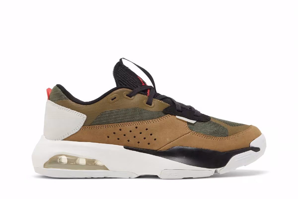 Air Jordan Air 200E Medium Olive Brown Kelp, view 2