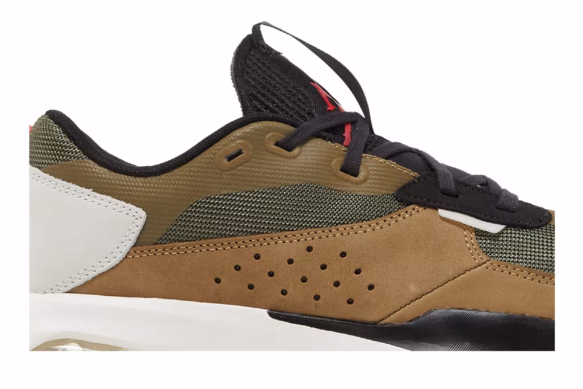 Air Jordan Air 200E Medium Olive Brown Kelp, view 3