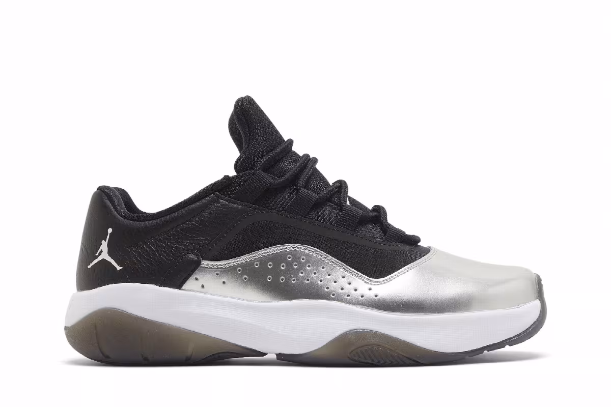 Women's Air Jordan 11 CMFT Low Silver Toe, view 2