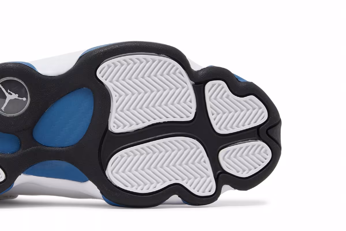 Air Jordan 6 Rings White Dark Marina Blue, view 6