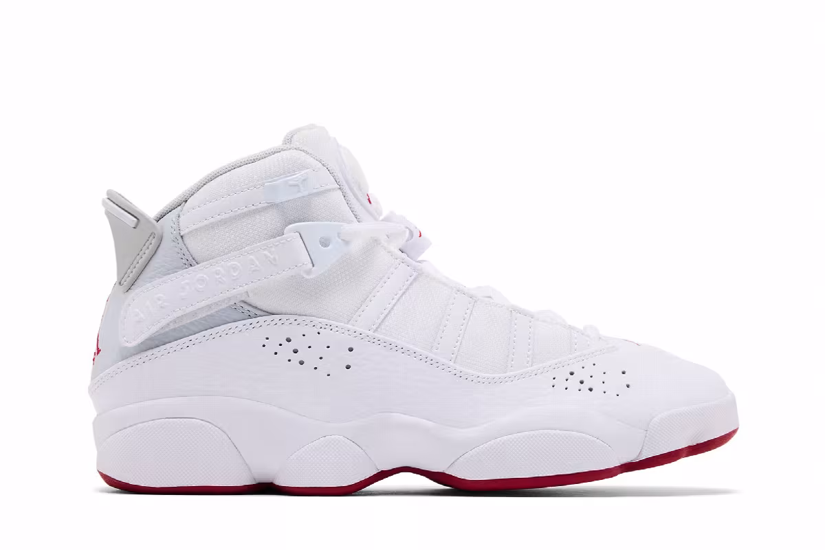 Air Jordan 6 Rings White Mystic Hibiscus, view 2