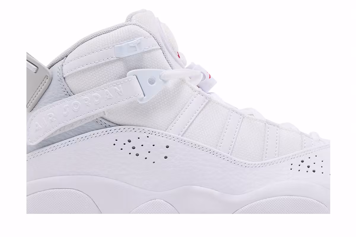 Air Jordan 6 Rings White Mystic Hibiscus, view 3