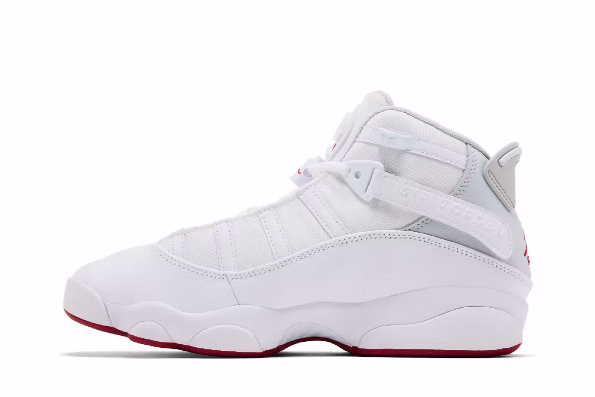 Air Jordan 6 Rings White Mystic Hibiscus, view 4