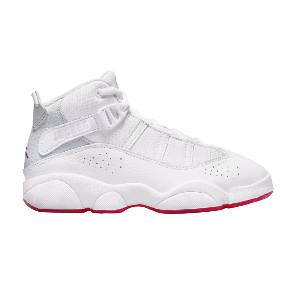 Air Jordan 6 Rings PS White Mystic Hibiscus