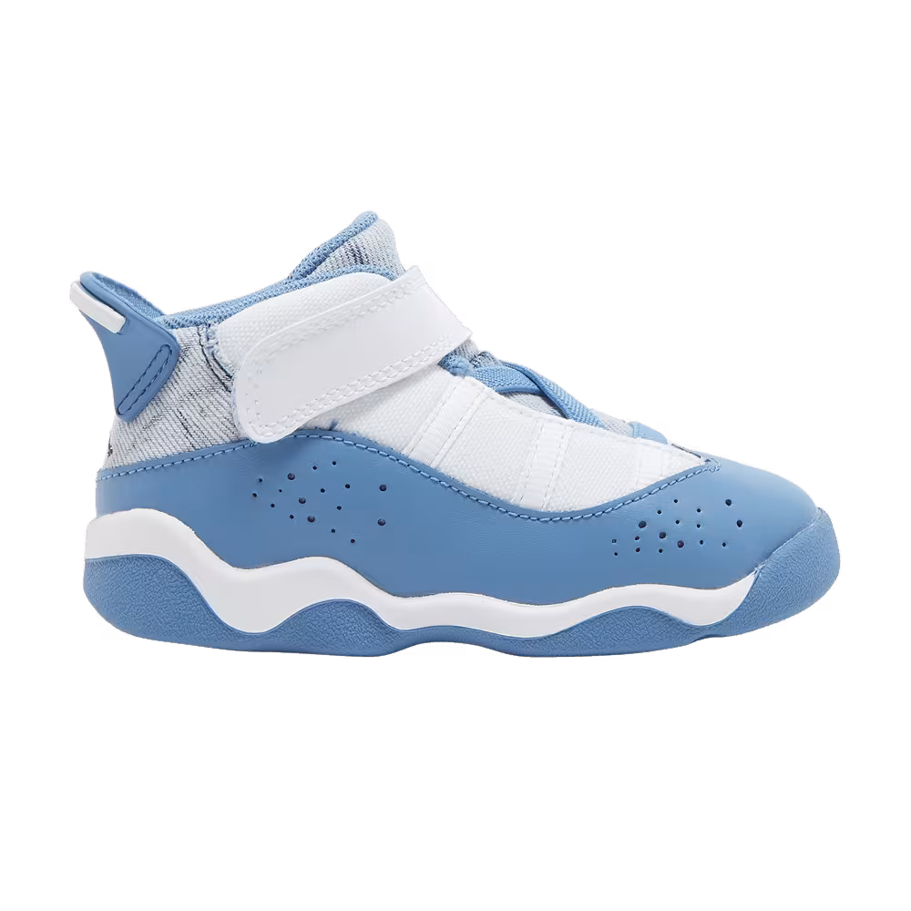 Air Jordan 6 Rings TD White Dutch Blue