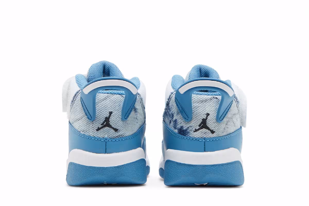 Air Jordan 6 Rings TD White Dutch Blue, view 7
