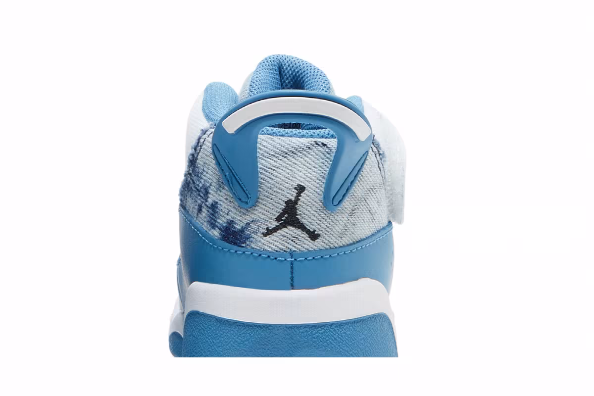 Air Jordan 6 Rings TD White Dutch Blue, view 8